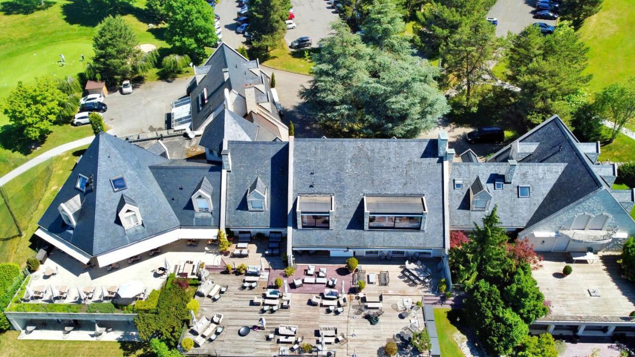 Hotel-Restaurant La Terrasse, Golf De La Gruyere Pont-la-Ville Extérieur photo
